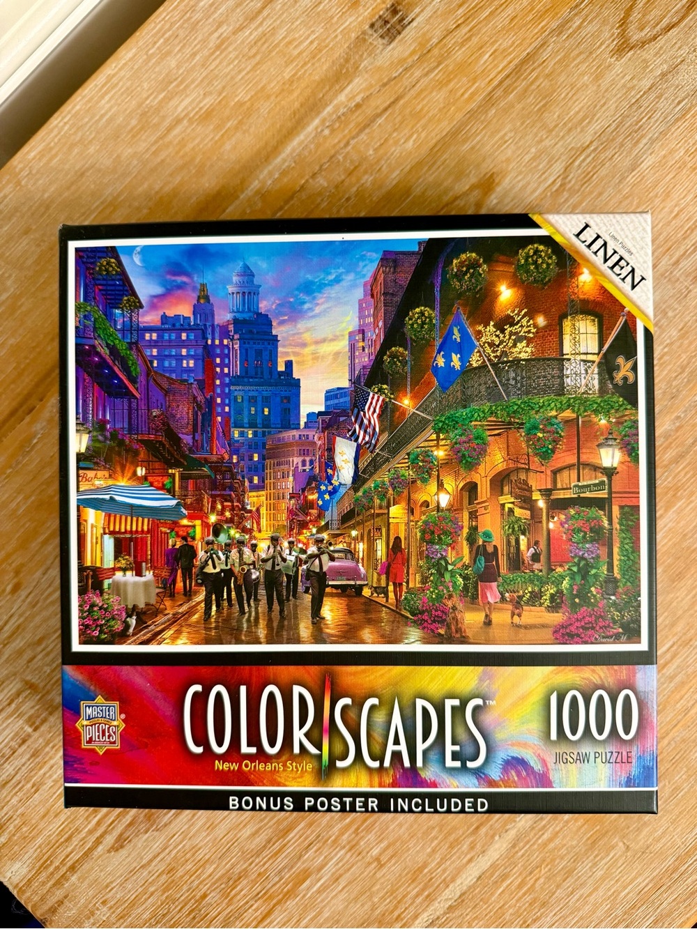 ColorScapes New Orleans Style 1000-Piece Jigsaw Puzzle — Vibrant Multi